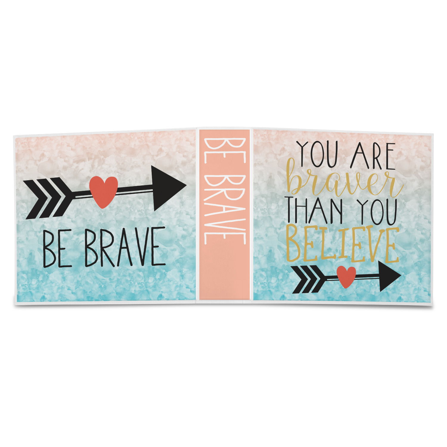 Inspirational Quotes 3Ring Binder 3 inch YouCustomizeIt