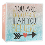 Inspirational Quotes 3-Ring Binder - 2 inch