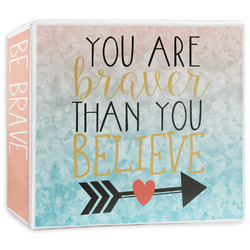 Inspirational Quotes 3-Ring Binder - 3 inch