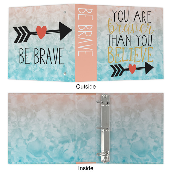 Inspirational Quotes 3 Ring Binders - Full Wrap - 2" - APPROVAL