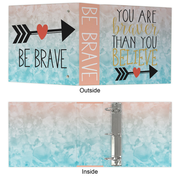 Inspirational Quotes 3 Ring Binders - Full Wrap - 3" - APPROVAL