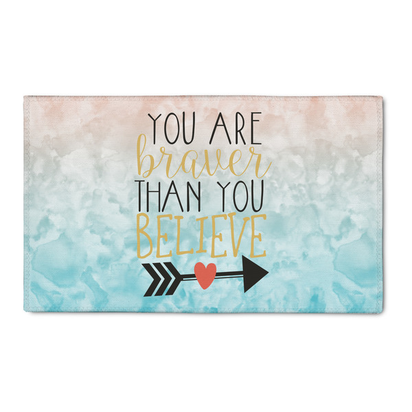 Custom Inspirational Quotes 3' x 5' Indoor Area Rug