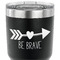 Inspirational Quotes 30 oz Stainless Steel Ringneck Tumbler - Black - CLOSE UP