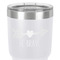 Inspirational Quotes 30 oz Stainless Steel Ringneck Tumbler - White - Close Up