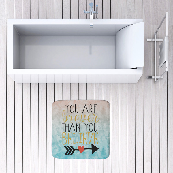 Inspirational Quotes 48x48 Foam Memory Mat - LIFESTYLE