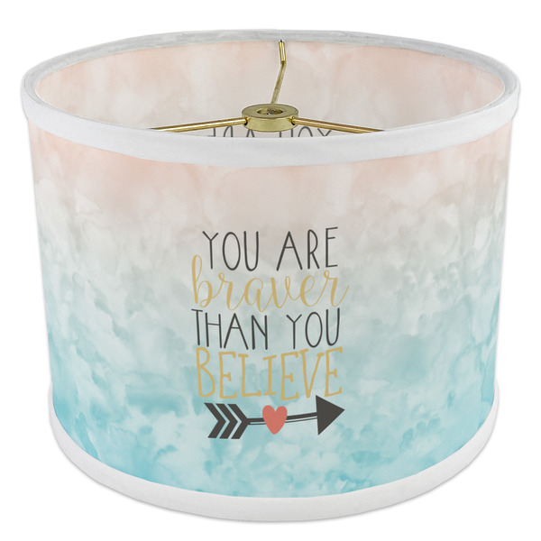 Inspirational Quotes 8" Drum Lampshade - ANGLE Poly-Film