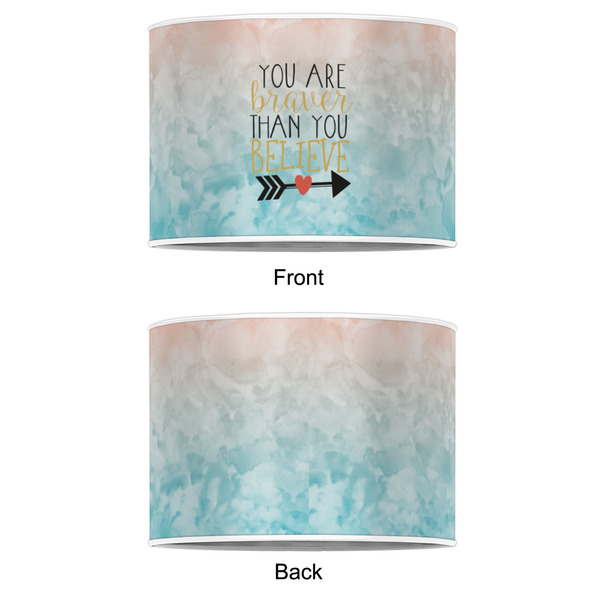 Inspirational Quotes 8" Drum Lampshade - APPROVAL (Poly Film)