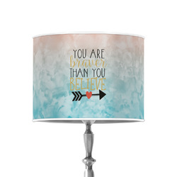 Inspirational Quotes 8" Drum Lamp Shade - Poly-film
