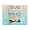 Inspirational Quotes 8'x10' Patio Rug - Front/Main