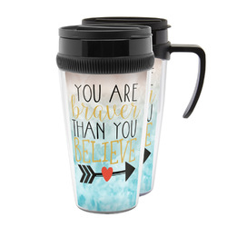 Inspirational Quotes Acrylic Travel Mug