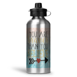 Inspirational Quotes Water Bottle - Aluminum - 20 oz