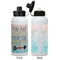 Inspirational Quotes Aluminum Water Bottle - White APPROVAL