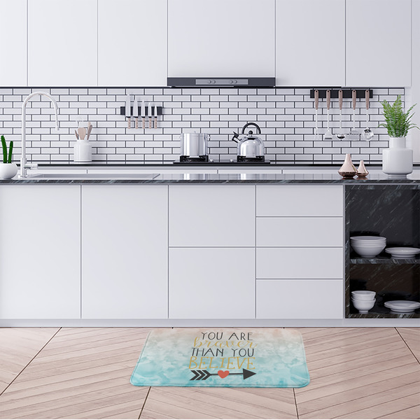 Inspirational Quotes Anti-Fatigue Kitchen Mats - LIFESTYLE