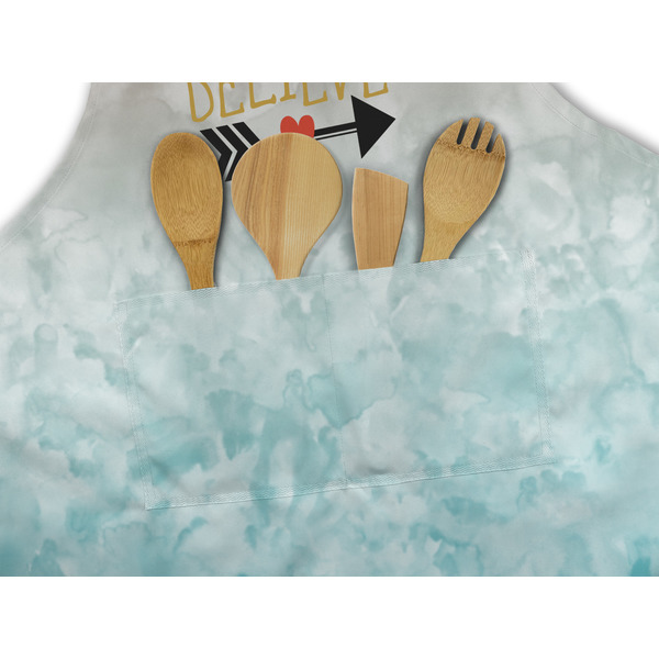 Inspirational Quotes Apron - Pocket Detail with Props