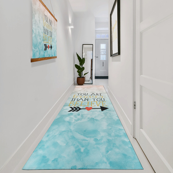 Inspirational Quotes Area Rug Sizes - In Context (vertical)