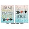 Inspirational Quotes Baby Blanket (Double Sided - Printed Front and Back)