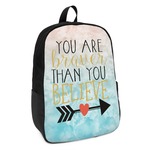 Inspirational Quotes Kids Backpack