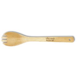 Inspirational Quotes Bamboo Spork - Double Sided