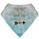 Inspirational Quotes Bandana Bib