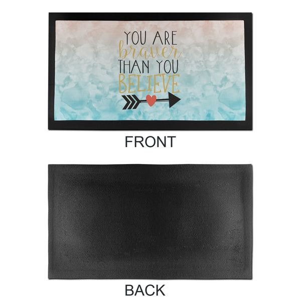 Inspirational Quotes Bar Mat - Small - APPROVAL