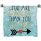 Inspirational Quotes Bath Towel