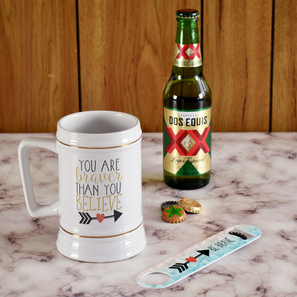 Inspirational Quotes Beer Stein - In Context