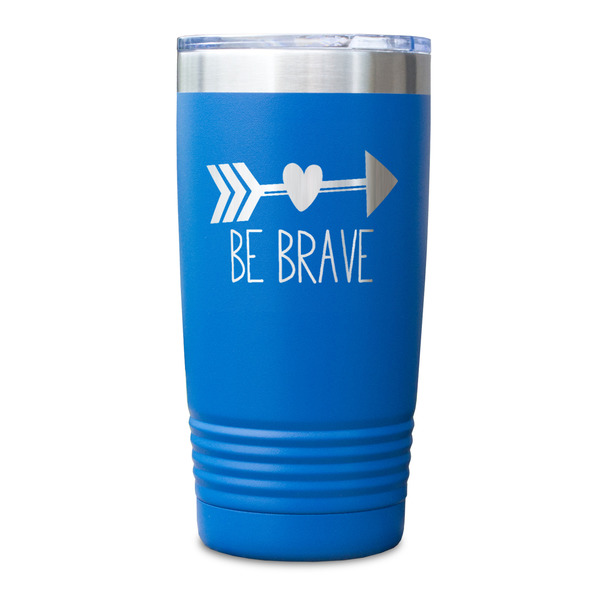 Inspirational Quotes Blue Polar Camel Tumbler - 20oz - Single Sided - Approval