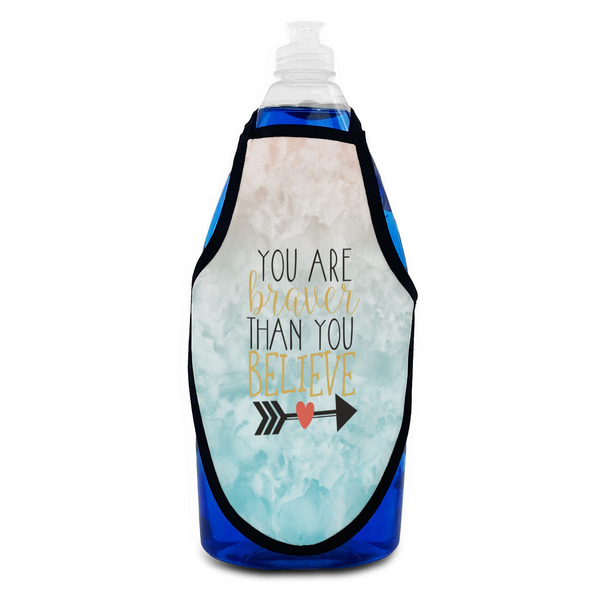 Inspirational Quotes Bottle Apron - Soap - FRONT