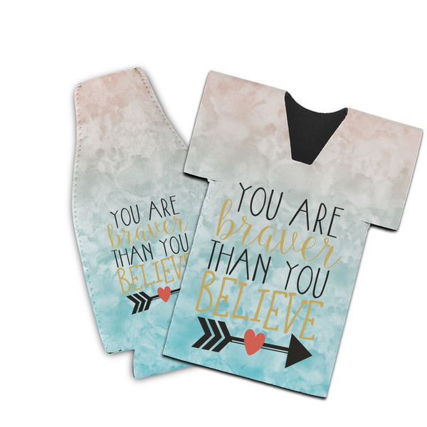 Custom Inspirational Quotes Bottle Cooler