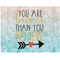 Inspirational Quotes Woven Fabric Placemat - Twill