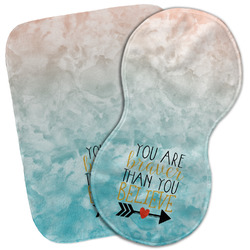 Inspirational Quotes Burp Cloth