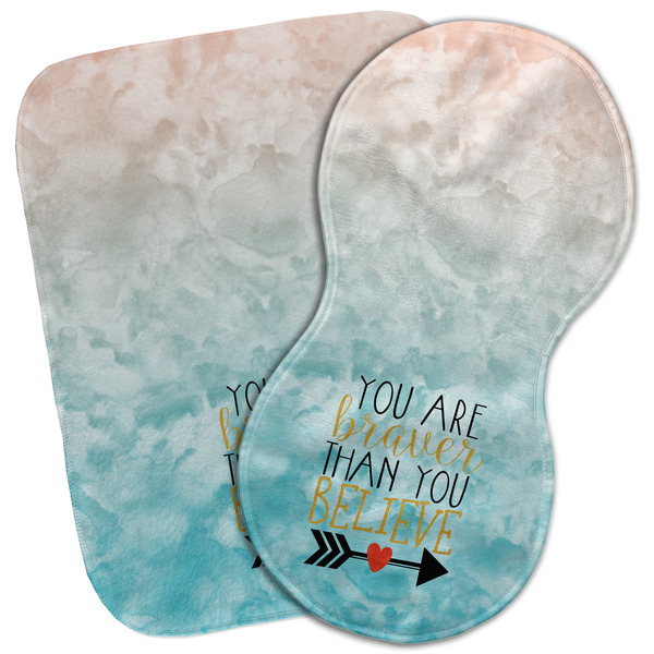 Custom Inspirational Quotes Burp Cloth