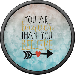 Inspirational Quotes Cabinet Knob (Black)