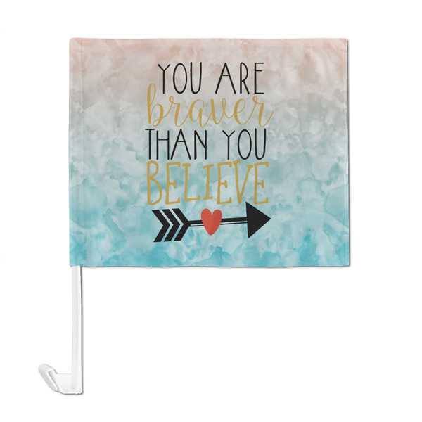 Inspirational Quotes Car Flag - Large - FRONT