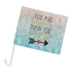 Inspirational Quotes Car Flag - Large