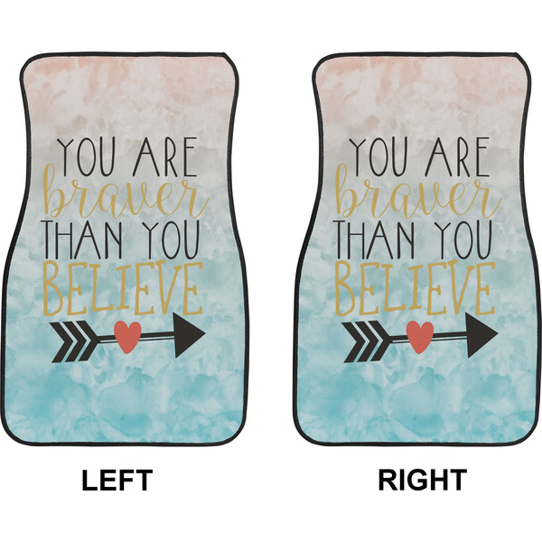 Inspirational Quotes Car Mat Front - Approval