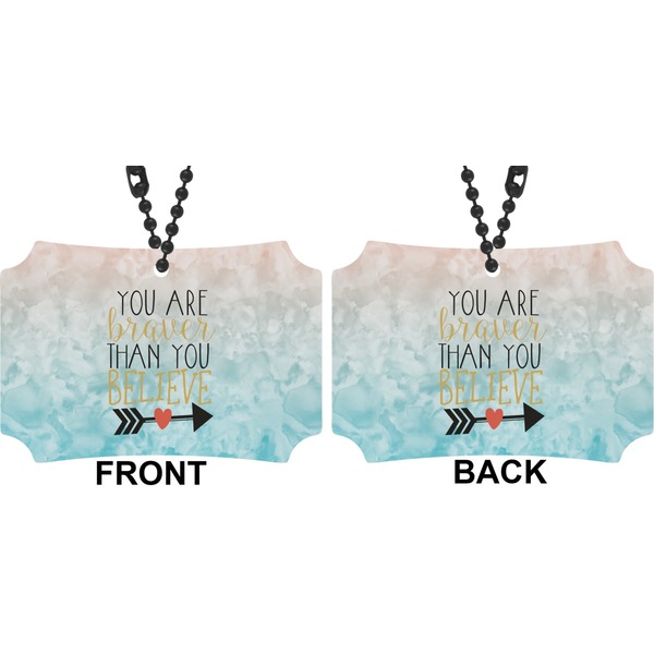 Inspirational Quotes Car Ornament - Berlin (Approval)