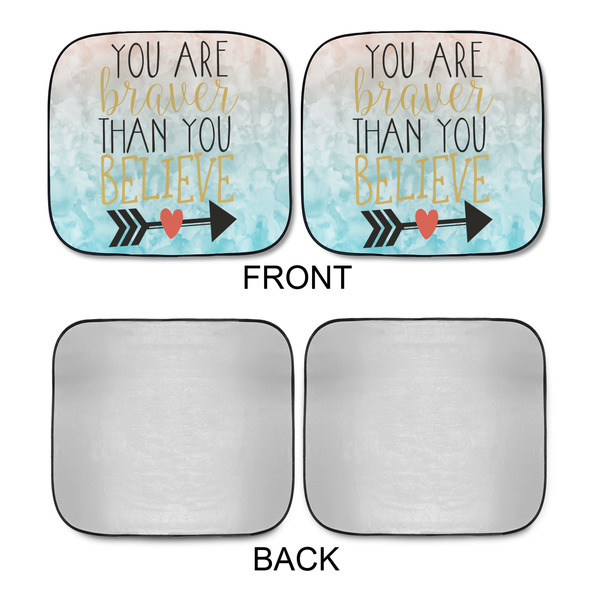 Inspirational Quotes Car Sun Shades - APPROVAL