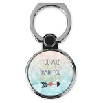 Inspirational Quotes Cell Phone Ring Stand & Holder