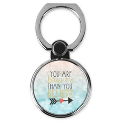 Inspirational Quotes Cell Phone Ring Stand & Holder