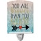 Inspirational Quotes Ceramic Night Light (Personalized)