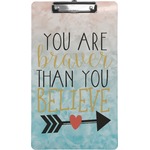 Inspirational Quotes Clipboard (Legal Size)