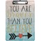 Inspirational Quotes Clipboard (Letter)