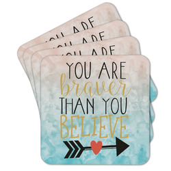 Inspirational Quotes Cork Coaster - Set of 4