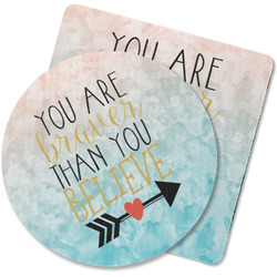 Inspirational Quotes Rubber Backed Coaster