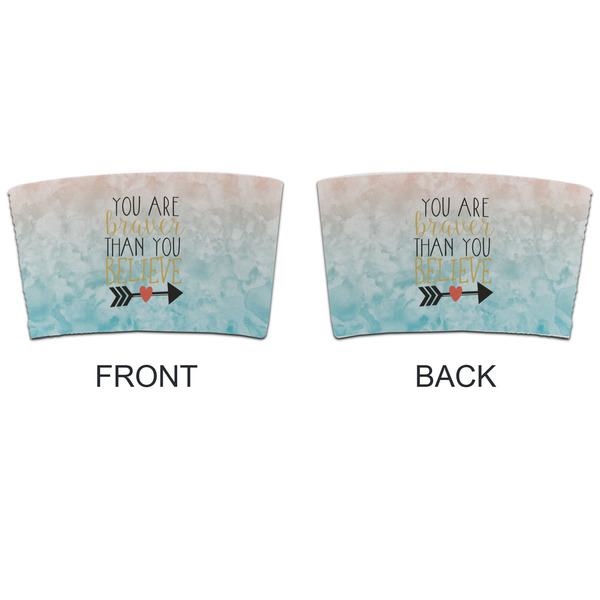 Inspirational Quotes Coffee Cup Sleeve - APPROVAL