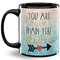 Inspirational Quotes 11 Oz Coffee Mug - Black