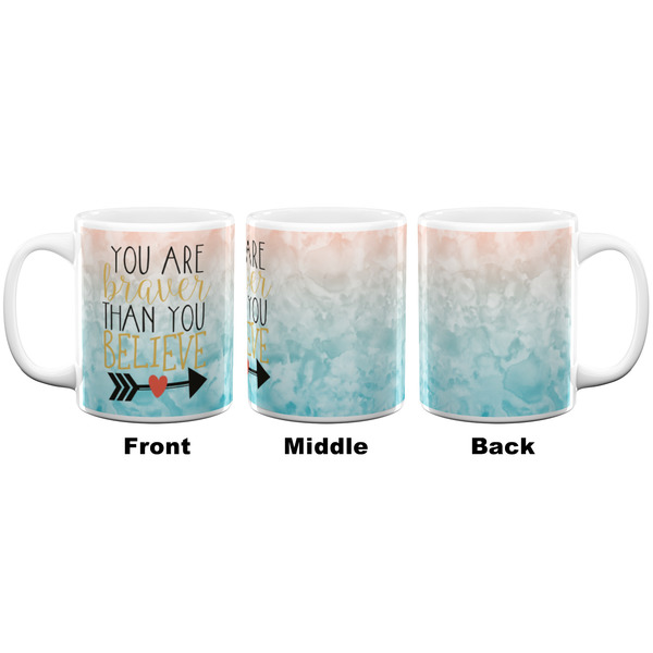 Inspirational Quotes Coffee Mug - 11 oz - White APPROVAL