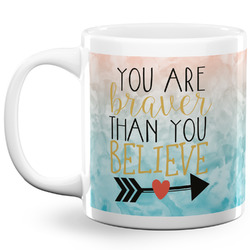 Inspirational Quotes 20 Oz Coffee Mug - White