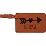 Inspirational Quotes Leatherette Luggage Tag